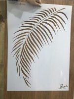 شابلون گل و گیاه ps50