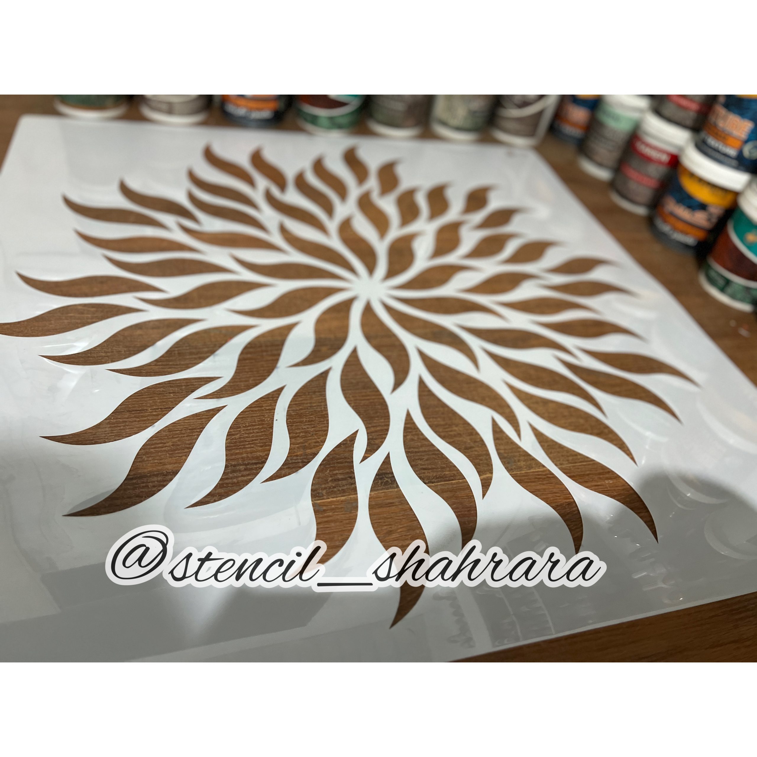 شابلون گل و گیاه ps45