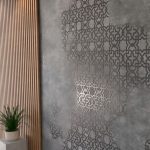 شابلون پتینه روی دیوار